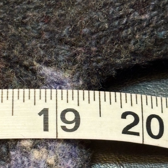 Vtg Geoffrey Beene 100% Lambswool Grandpa Sweater Sz M Preppy - Picture 5 of 11